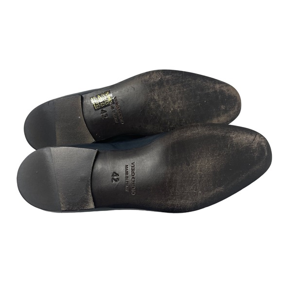 Luca di Napoli Size 42 Navy Blue Tassel Loafers Never Worn US size 9 - Picture 6 of 7